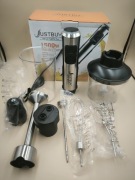 Blender ręczny wielofunkcyjny 6w1 mikser rozdrabniacz spieniacz 1500w  