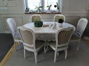 Stylowy Stół z Krzesłami 