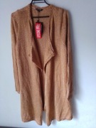 Sweter narzutka złoty 40 Top Secret