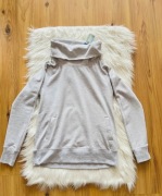 Damska jasno szara  bluza golf S 