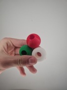 Kulki na zmianę do zabawki dla ptaków