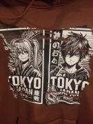 Bluza czekoladowa anime XL