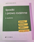 SPADKI I PRAWO RODZINNE. PYTANIA. KAZUSY. TABLICE PRACA ZBIOROWA wyd. 6