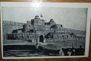 Stara pocztówka Deli Delhi