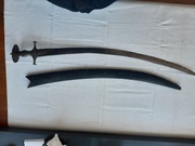 Szabla Talwar Indie XIX w. z pochwą