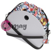 Czarny organizer worek do Obag MOON LIGHT komiks 2 kieszenie ML komin OMAY