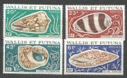 Wallis i Futuna 1976 Mi 279-282**czyste