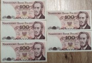 Banknoty 100 zł 1988 rok