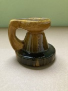 Ceramiczny świecznik retro prl vintage