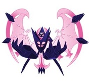 Shiny Ultra Lunala sword/home