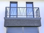 Balustrada zewnętrzna schodowa balkonowa barierka