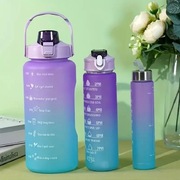 Bidon Zestaw 3 szt Butelka do wody 2000ml 750ml 280ml