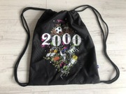 NOWY Worek czarny plecak torba na WF