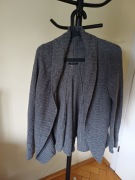 Sweter narzutka merynos kaszmir XL