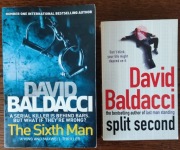 Baldacci x3 - The Sixth Man Split Second The Christmas Train