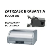 Zatrzask chlebak / kosz Brabantia Touch Bin 