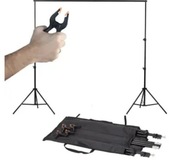 Stelaż do tła zdjęciowego dla fotografów i nie tylko