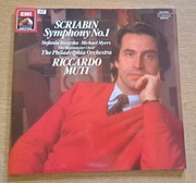 Scriabin - R. Muti - Michael Myers,  Stefania Toczyska – Symphony No.1 - LP