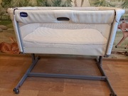 Dostawka chicco next to me + materac RUCKEN+ ochraniacz manufaktura materac