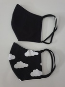 Maseczki ochronne wielokrotnego użytku,  bawełna