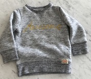 Świetna zimowa bluza Next na misiu 1,5/2 lata 