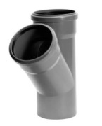 Trójnik kanalizacyjny 110x110x45 stopni