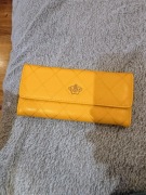 Portfel damski w kolorze żółtym 