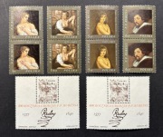 Fi 2350 - 2353 ** 400 rocz.ur. Rubensa - w parkach + 2 x bl. 100 - L1284