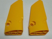 lego technic skrzydła żółte 