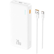 Bateria uniwersalna , Powerbank  Baseus 20000mAh biała Baseus