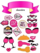 Wydruk cukrowy A4 włoski papier Modecor Wieczór panieński kawalerski