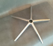Podstawa do fotela krzesła obrotowego biurowego ALUMINIUM NOWA