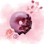 Donut z płatkami róży - ciasteczko dla konia