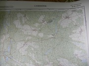 Mapa topograficzna 1:50 000 N-33-139-D Czerwieńsk 