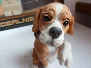 figurka psa pies bernardyn anglia