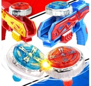 Pistolet żyroskopowy  na świecące bączki. 