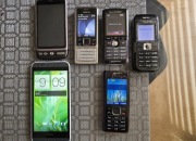 Wystawiam na licytację pakiet telefonów