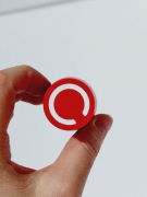 Końcówka do rękawków dla zefiru  liście#37_ 3cm 