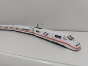 Model kartonowy zabawka pociąg expresowy ICE PKP Intercity długości 103