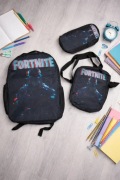 Szkolny zestaw plecak, torby, piórnik Fortnite (503)
