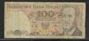 Polska  PRL100 zł   Seria  PU