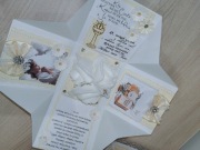 Exploding box pamiątka z okazji I Komunii Św.