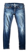 True Religion section skinny, size 28, stan bardzo dobry