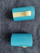 2 plastikowe kubki PRL