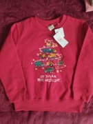 Nowa bluza dla chłopca traktor koparka wywrotka 122 od jutra będę grzeczny