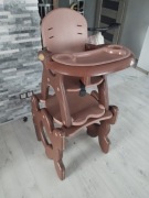 2 w 1 krzesło dla dzieci krzesełko do karmienia stolik podstawka 