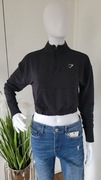 Bluza damska treningowa krótka czarna Gymshark XS