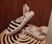 Buty damskie espadryle Big Star beż i czerń 39 