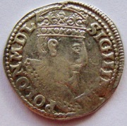 Trojak 1596 r.Zygmunt III.Waza Olkusz