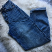 Mom Jeans High Waist H&M - spodnie jeansowe XS/34